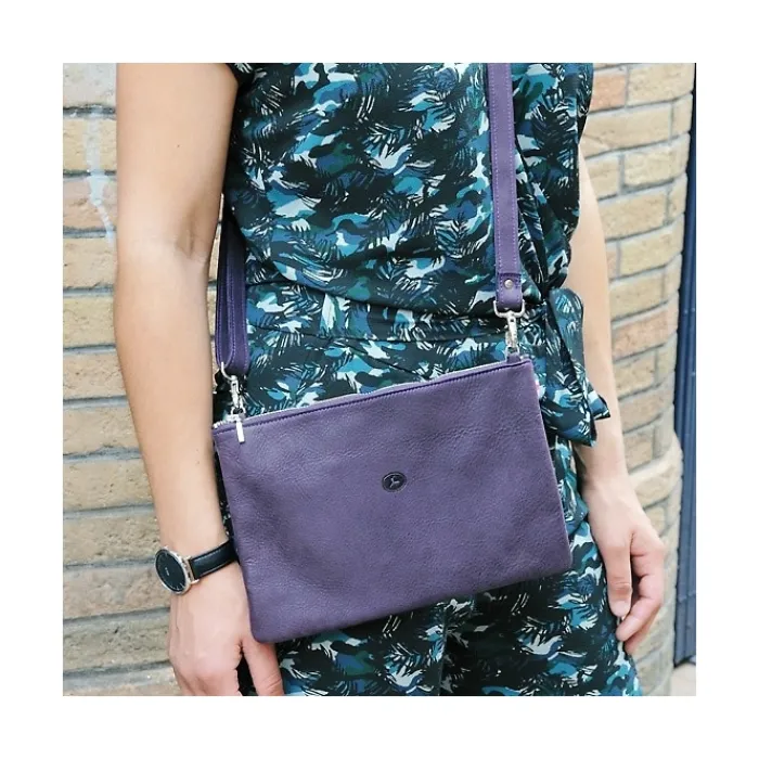Frandi Sac cuir femme avec bandoulière cuir ->Femme Sac Cuir