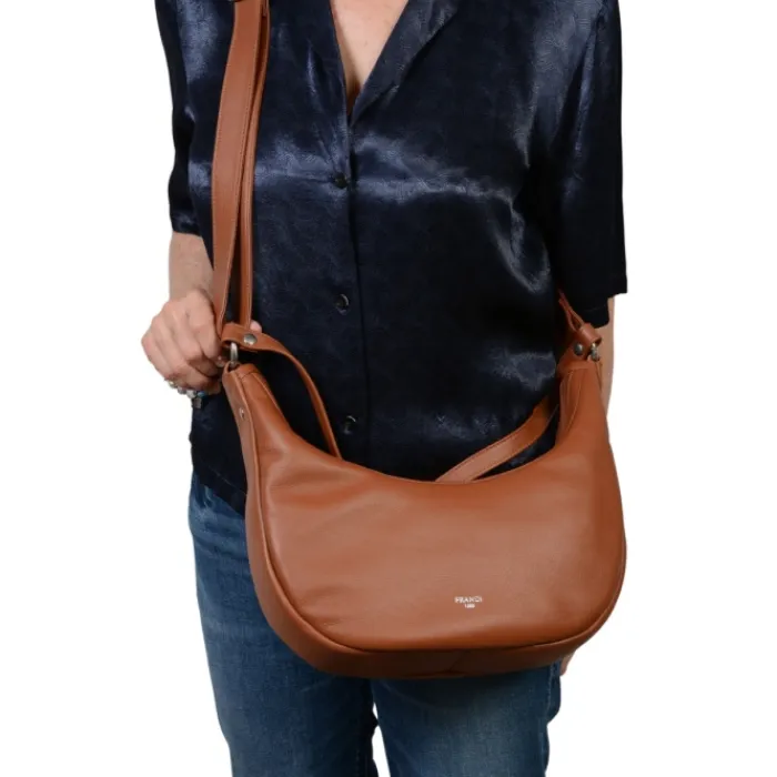 Frandi Sac demi lune Francine>Femme Sac Cuir