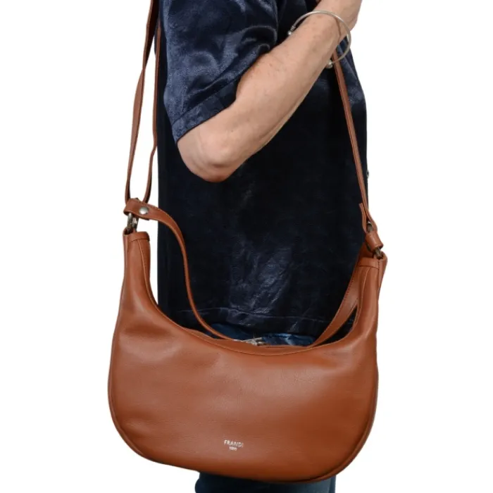 Frandi Sac demi lune Francine>Femme Sac Cuir