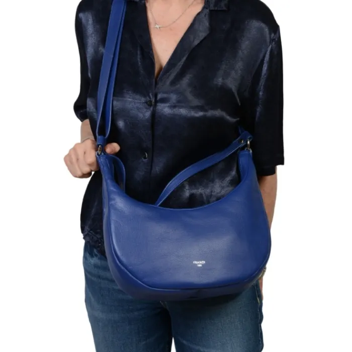 Frandi Sac demi lune Francine>Femme Sac Cuir