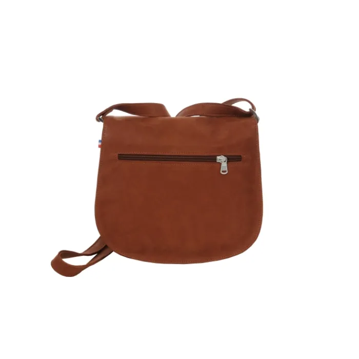 Frandi Sac femme en cuir pleine fleur ->Femme Sac Cuir