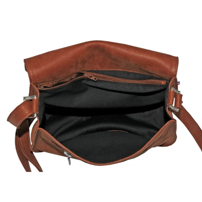 Frandi Sac femme en cuir pleine fleur ->Femme Sac Cuir