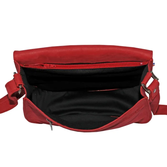 Frandi Sac femme en cuir pleine fleur ->Femme Sac Cuir