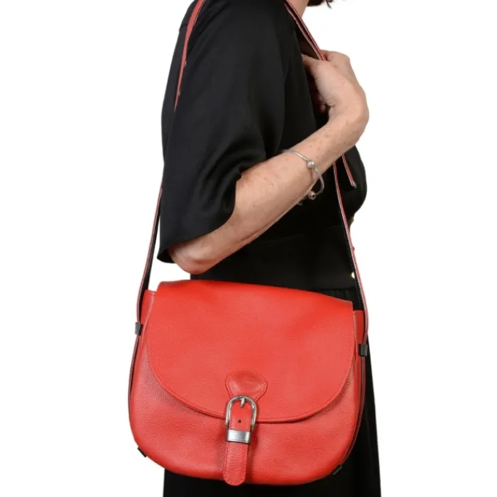 Frandi Sac Françoise Rouge>Femme Sac Cuir