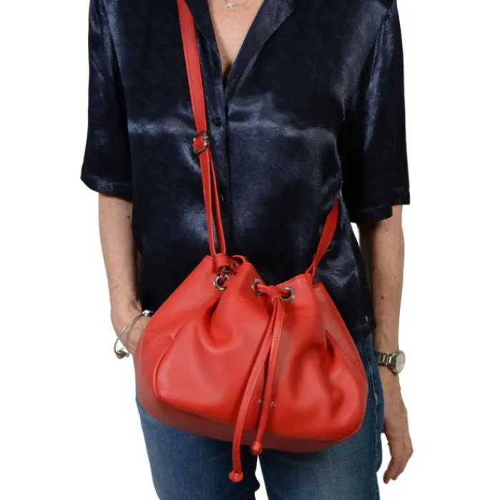 Frandi Sac Seau en Cuir : L'Élégance Intemporelle à Portée de Main>Femme Sac Cuir