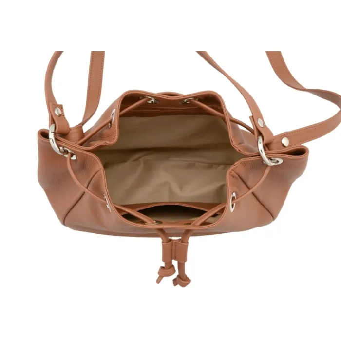 Frandi Sac seau grainé>Femme Sac Cuir
