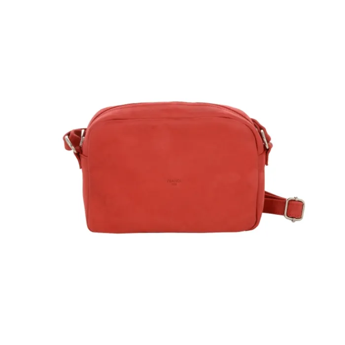 Frandi Sac Trotteur en Nubuck | Élégance du cuir et praticité pour un sac à main>Femme Sac Cuir