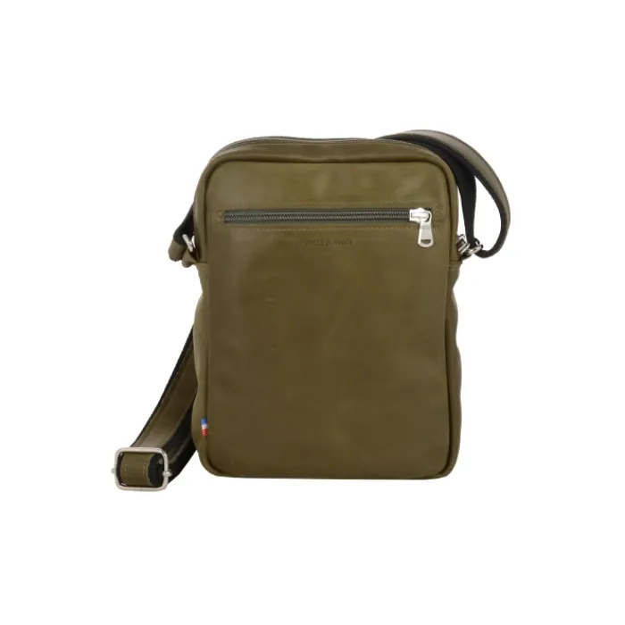 Frandi Sacoche bandoulière homme - 47970>Homme Sac-Sacoches Cuir