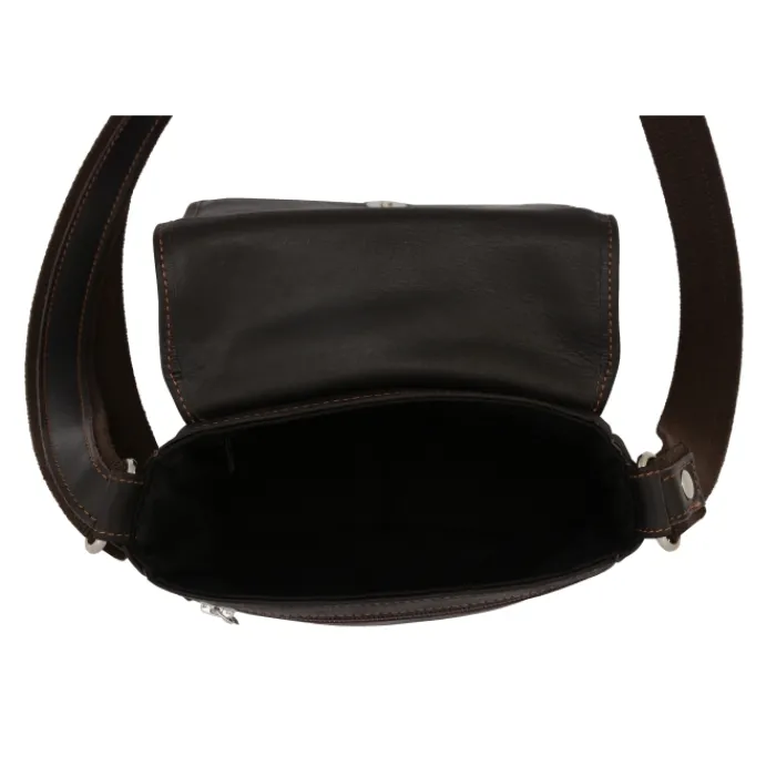 Frandi Sacoche cuir avec rabat 5267 ->Homme Sac-Sacoches Cuir