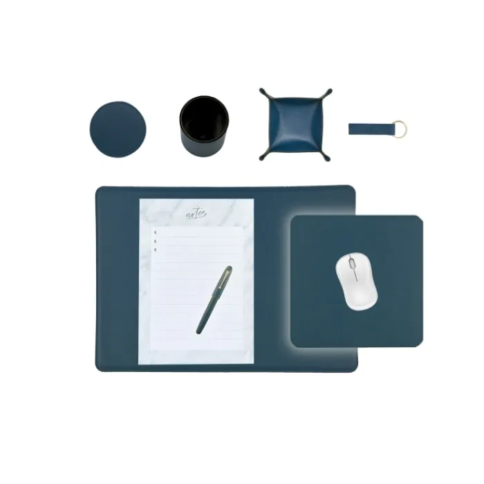 Frandi Set de bureau>Femme Sous-Main Bureau Cuir | Sous-Main Bureau
