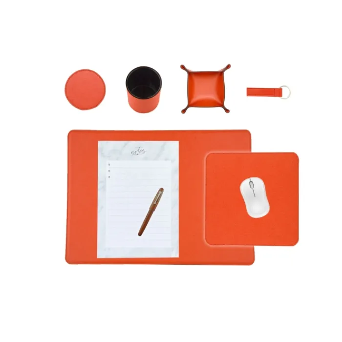 Frandi Set de bureau>Femme Sous-Main Bureau Cuir | Sous-Main Bureau