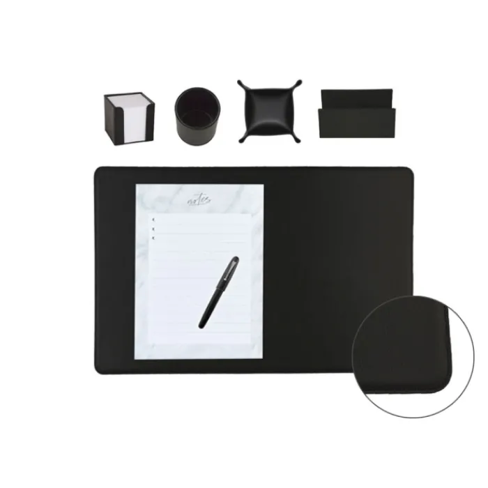 Frandi Set de bureau Grainé>Femme Sous-Main Bureau Cuir | Sous-Main Bureau