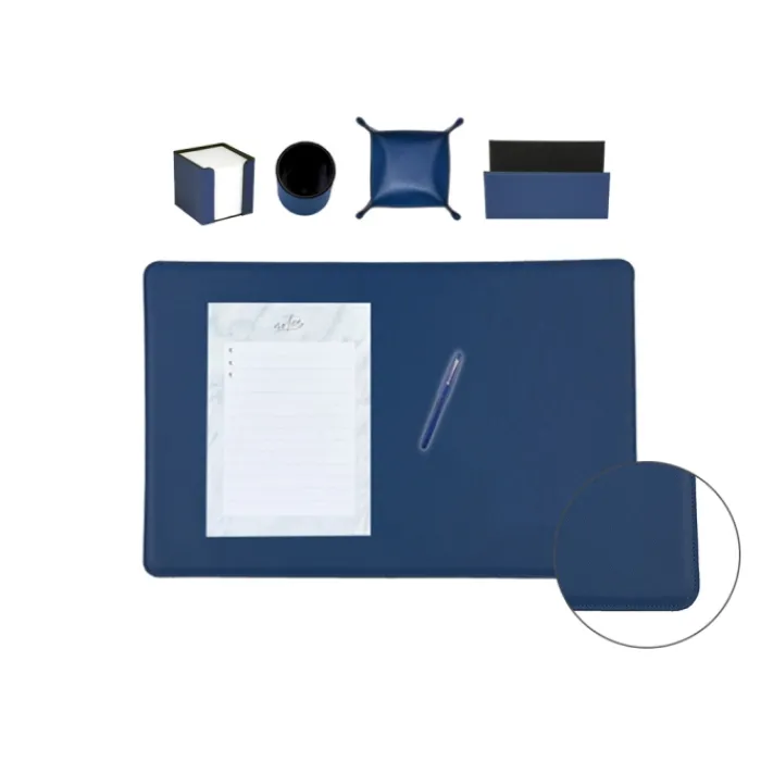 Frandi Set de bureau Grainé>Femme Sous-Main Bureau Cuir | Sous-Main Bureau
