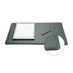 Frandi Sous main bureau cuir rouge, noir ou gris - Made in France>Femme Sous-Main Bureau Cuir