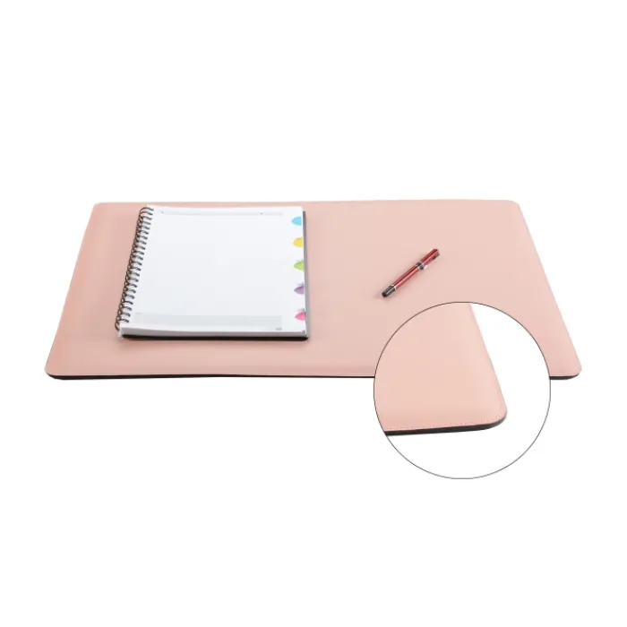 Frandi Sous main bureau cuir rouge, noir ou gris - Made in France>Femme Sous-Main Bureau Cuir