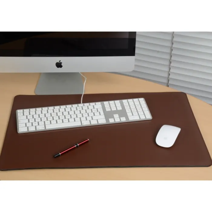 Frandi Sous main bureau cuir rouge, noir ou gris - Made in France>Femme Sous-Main Bureau Cuir