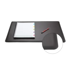 Frandi Sous main bureau cuir rouge, noir ou gris - Made in France><noscript><img width=