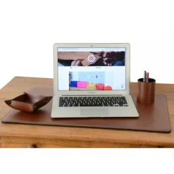 Frandi Sous main cuir luxe 60/40 cm - Fabrication France><noscript><img width=