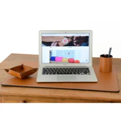 Frandi Sous main cuir luxe 60/40 cm - Fabrication France><noscript><img width=