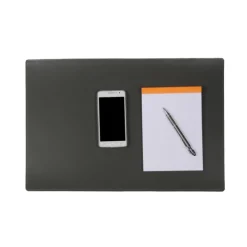 Frandi Sous main de bureau en cuir marron -><noscript><img width=