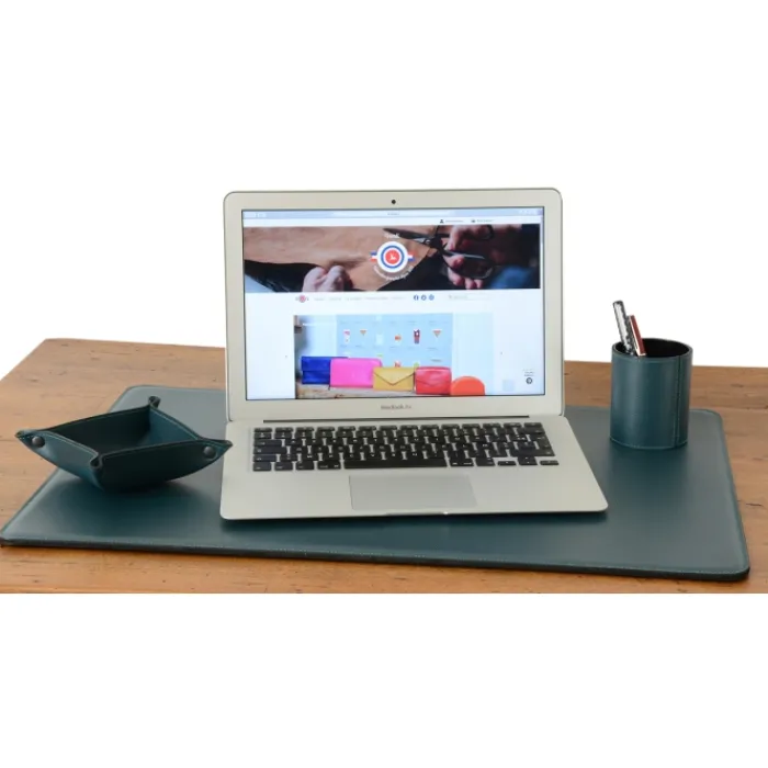 Frandi Sous-main bureau avec grain dauphin 80/40 cm>Homme Sous-Main Bureau